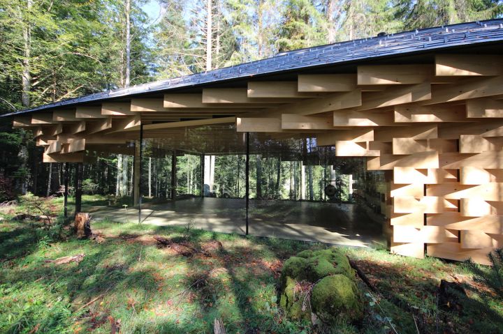 Kranzbach’s Meditation House… ein architektonisches ‘Piece of Art’ mitten im Wald